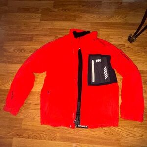 Helly Hansen Red Ski Jacket with Black Interior Trim